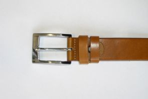 Luxe heren riem art.35635 extra lang (1.50-1.80 mtr), met zwarte gesp